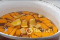 Глинтвейн из белого вина с апельсином - Шаг 4 Глинтвейн из белого вина с апельсином - Шаг 4