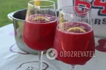 Малиновий лимонад на газованій воді - Крок 8 Малиновий лимонад на газованій воді - Крок 8