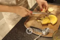Лимонний лимонад із м'якоттю - Крок 3 Лимонний лимонад із м'якоттю - Крок 3