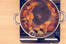 Безалкогольный глинтвейн с изюмом - Шаг 6 Безалкогольный глинтвейн с изюмом - Шаг 6