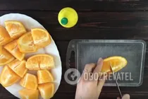 Лимонад із заморожених апельсинів - Крок 1 Лимонад із заморожених апельсинів - Крок 1