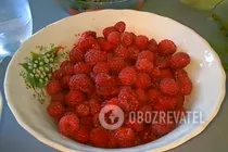 Малиновый лимонад с лаймом - Шаг 1 Малиновый лимонад с лаймом - Шаг 1