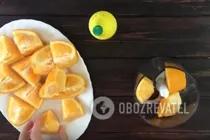 Лимонад із заморожених апельсинів - Крок 2 Лимонад із заморожених апельсинів - Крок 2