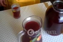 Вишневий морс зі смородиною - Крок 7 Вишневий морс зі смородиною - Крок 7