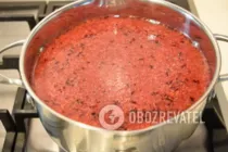 Полуничний морс з ожиною - Крок 6 Полуничний морс з ожиною - Крок 6