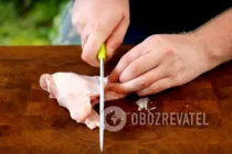 Курица на мангале кусочками - Шаг 1 Курица на мангале кусочками - Шаг 1