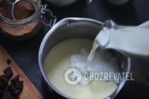 Горячий шоколад с алкоголем - Шаг 2 Горячий шоколад с алкоголем - Шаг 2