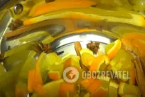 Глинтвейн с вишневым соком и имбирем - Шаг 3 Глинтвейн с вишневым соком и имбирем - Шаг 3