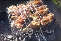 Курица на мангале в лаваше - Шаг 3 Курица на мангале в лаваше - Шаг 3