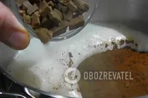 Горячий шоколад со сгущенкой - Шаг 4 Горячий шоколад со сгущенкой - Шаг 4