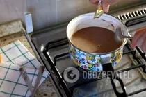 Горячий шоколад с апельсиновой цедрой - Шаг 4 Горячий шоколад с апельсиновой цедрой - Шаг 4