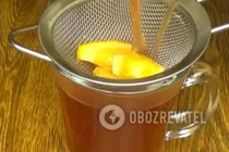 Глинтвейн с вишневым соком и имбирем - Шаг 7 Глинтвейн с вишневым соком и имбирем - Шаг 7