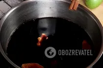Глинтвейн с изюмом - Шаг 2 Глинтвейн с изюмом - Шаг 2