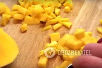 Виноградний крюшон із манго - Крок 2 Виноградний крюшон із манго - Крок 2