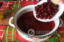 Вишневий лимонад із м'ятою - Крок 6 Вишневий лимонад із м'ятою - Крок 6