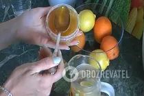Апельсиновий лимонад з корицею - Крок 3 Апельсиновий лимонад з корицею - Крок 3