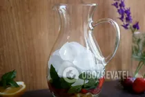 Клубничный лимонад с лимоном - Шаг 6 Клубничный лимонад с лимоном - Шаг 6