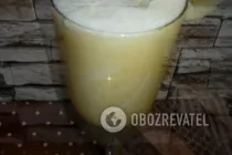 Банановий коктейль з морозивом - Крок 7 Банановий коктейль з морозивом - Крок 7