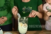 Молочный коктейль по-ирландски - Шаг 3 Молочный коктейль по-ирландски - Шаг 3