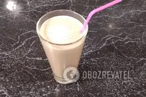 Шоколадный молочный коктейль - Шаг 6 Шоколадный молочный коктейль - Шаг 6