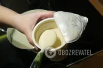 Айран на домашней закваске - Шаг 2 Айран на домашней закваске - Шаг 2