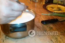 Домашний айран из кефира - Шаг 4 Домашний айран из кефира - Шаг 4