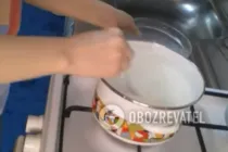 Домашний айран из ряженки - Крок 4 Домашний айран из ряженки - Крок 4