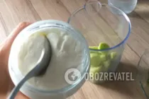 Айран с огурцом - Шаг 3 Айран с огурцом - Шаг 3