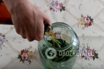Мятный ликер на коньяке - Шаг 2 Мятный ликер на коньяке - Шаг 2