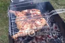 Курка табака на мангалі - Крок 6 Курка табака на мангалі - Крок 6