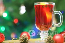 Глинтвейн с клюквой и клубникой - Шаг 11 Глинтвейн с клюквой и клубникой - Шаг 11