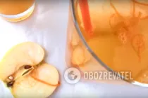 Глинтвейн с яблочным соком и лимонадом - Шаг 9 Глинтвейн с яблочным соком и лимонадом - Шаг 9