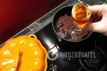 Глинтвейн с коньяком и шафраном - Шаг 4 Глинтвейн с коньяком и шафраном - Шаг 4