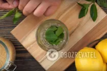 Мохито с лимоном и "Спрайтом" - Шаг 1 Мохито с лимоном и "Спрайтом" - Шаг 1