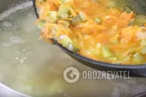 Розсольник із курячою грудкою - Крок 12 Розсольник із курячою грудкою - Крок 12