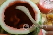 Крюшон із кавуна і фруктів - Крок 5 Крюшон із кавуна і фруктів - Крок 5
