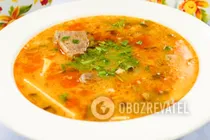 Рассольник на говядине с рассолом - Шаг 8 Рассольник на говядине с рассолом - Шаг 8