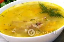 Рассольник с рисом на говядине - Шаг 15 Рассольник с рисом на говядине - Шаг 15