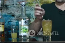 Коктейль с ромом и ананасовым соком - Шаг 6 Коктейль с ромом и ананасовым соком - Шаг 6