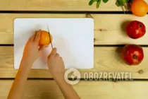 Гранатово-апельсиновый фреш - Шаг 1 Гранатово-апельсиновый фреш - Шаг 1