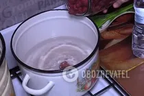Малиновий лікер з вишневим листям - Крок 1 Малиновий лікер з вишневим листям - Крок 1