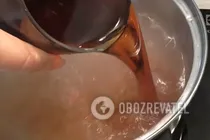 Жидкий клубничный кисель - Шаг 3 Жидкий клубничный кисель - Шаг 3
