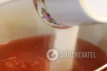 Кисіль із червоної смородини - Крок 5 Кисіль із червоної смородини - Крок 5
