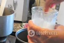 Молочный кисель с шоколадом и малиной - Шаг 3 Молочный кисель с шоколадом и малиной - Шаг 3