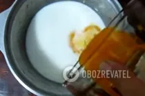Молочний кисіль із гарбузом - Крок 3 Молочний кисіль із гарбузом - Крок 3