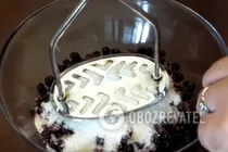 Чорнично-вершковий кисіль - Крок 3 Чорнично-вершковий кисіль - Крок 3