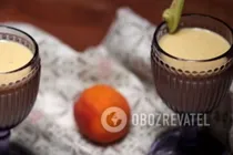 Персиковий молочний коктейль - Крок 8 Персиковий молочний коктейль - Крок 8