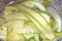 Швидкі кабачки слайсами - Крок 1 Швидкі кабачки слайсами - Крок 1