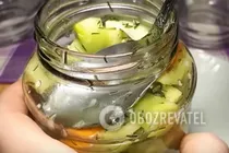 Маринованные кабачки "Как грузди" - Шаг 7 Маринованные кабачки "Как грузди" - Шаг 7