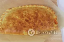 Кальцоне в духовке - Шаг 12 Кальцоне в духовке - Шаг 12